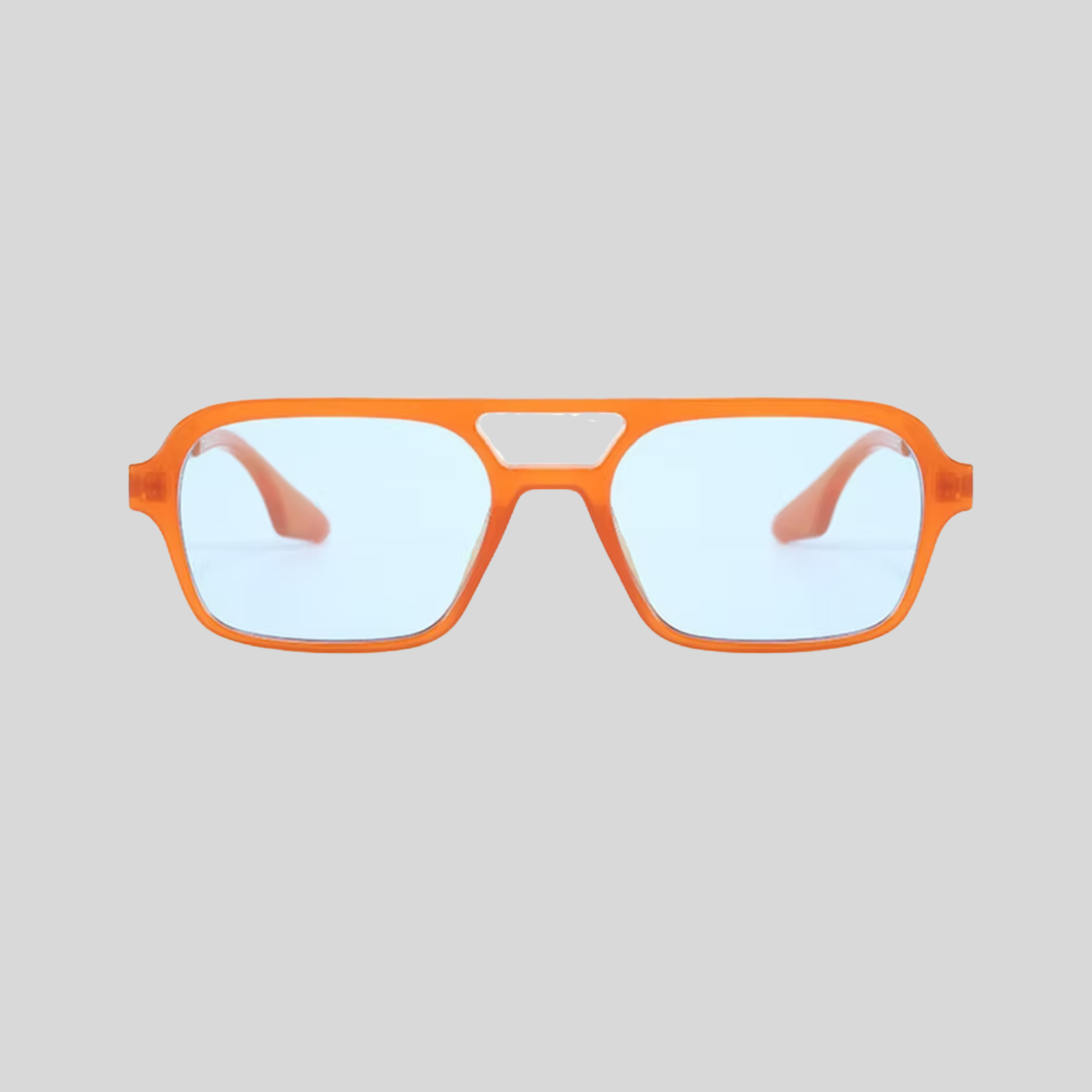Vintage Orange Blue Sunglasses image 1