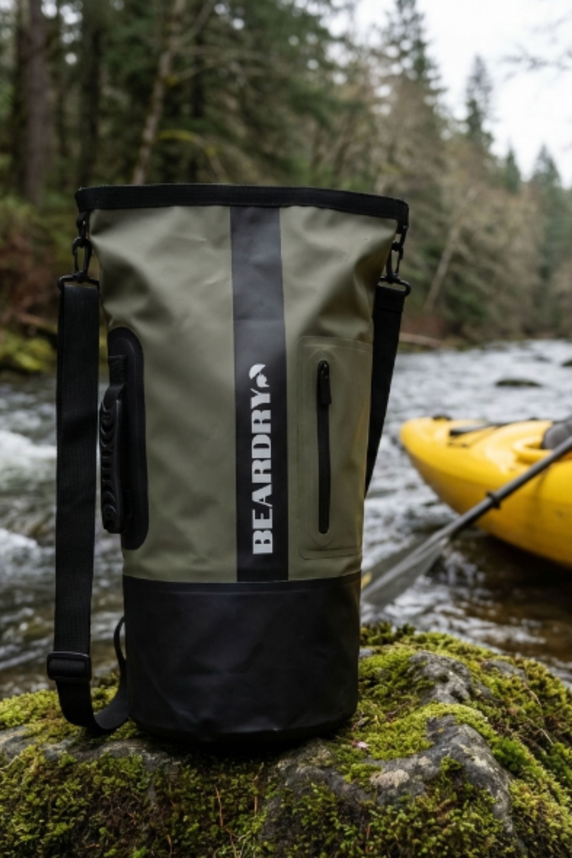 15L Outlander Pro | Moss Green Edition | 100% Waterproof Dry Bag