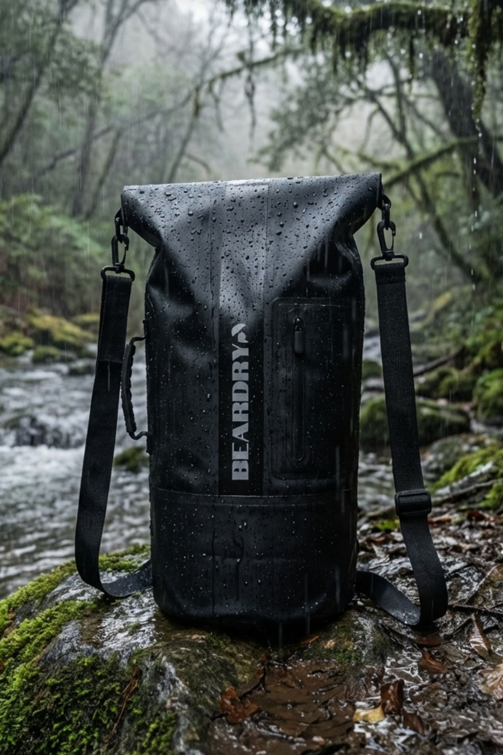 15L Outlander Pro | Tactical Matte Black | 100% Waterproof Backpack