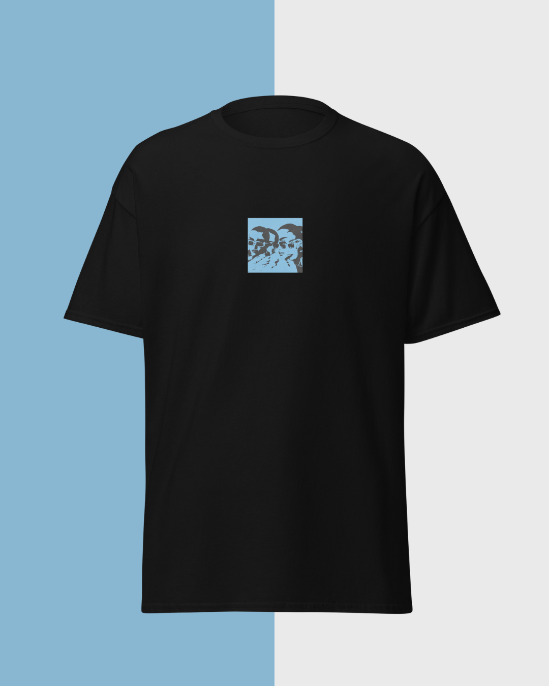 Blue Urcle Black T-Shirt