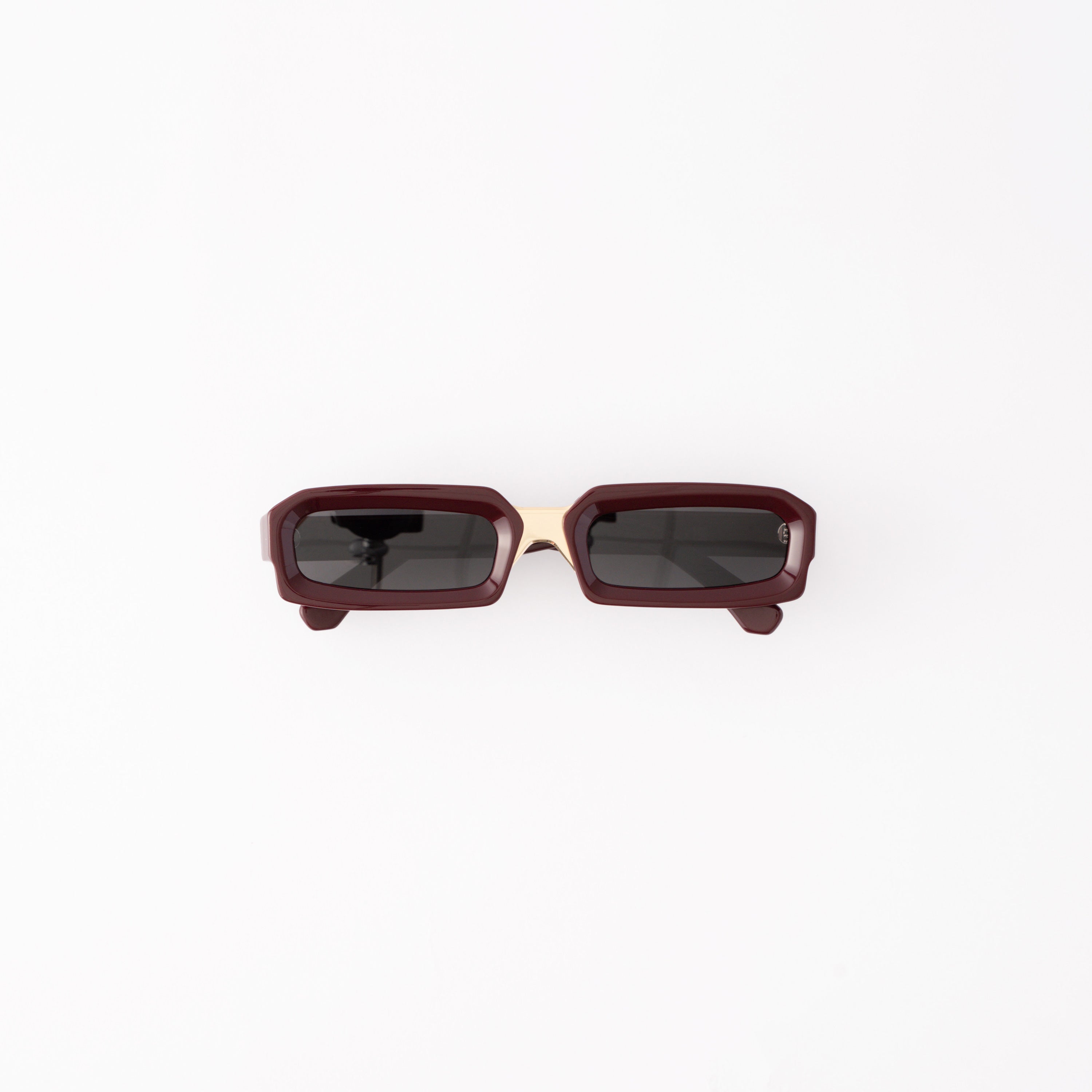 Burgundy Linear Polarised Sunglasses