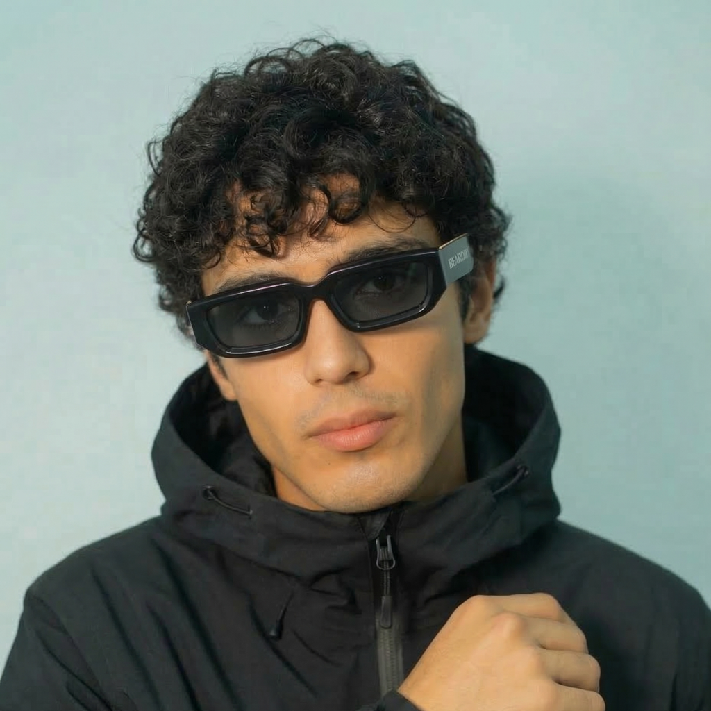 Black Drift Polarised Sunglasses