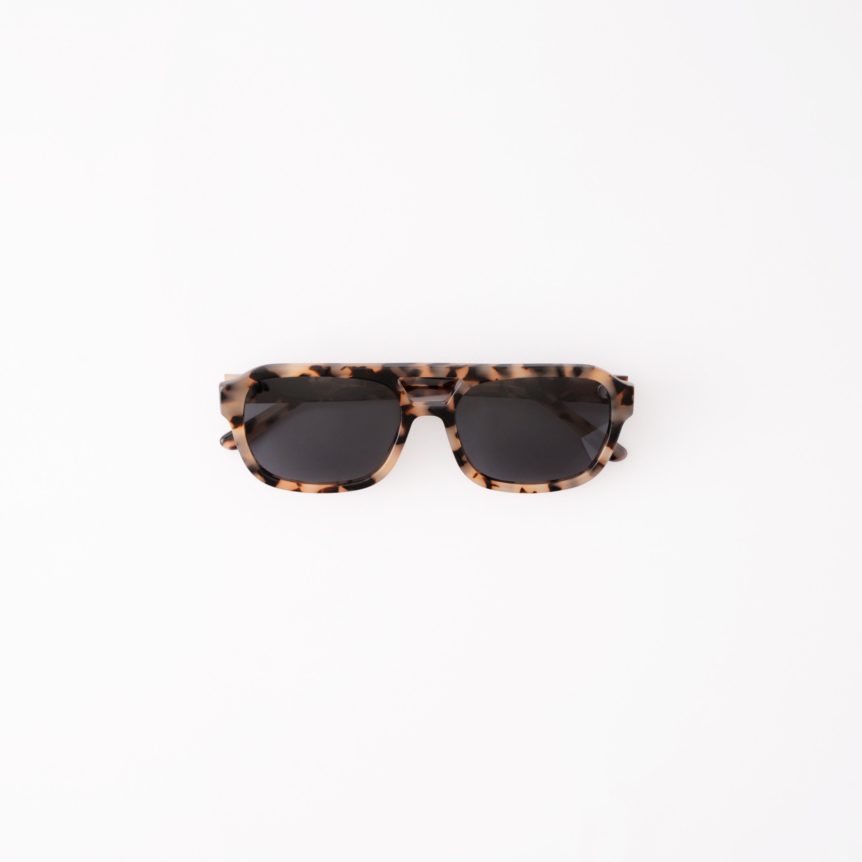 Leopard Grey Signature Aviator Polarised Sunglasses