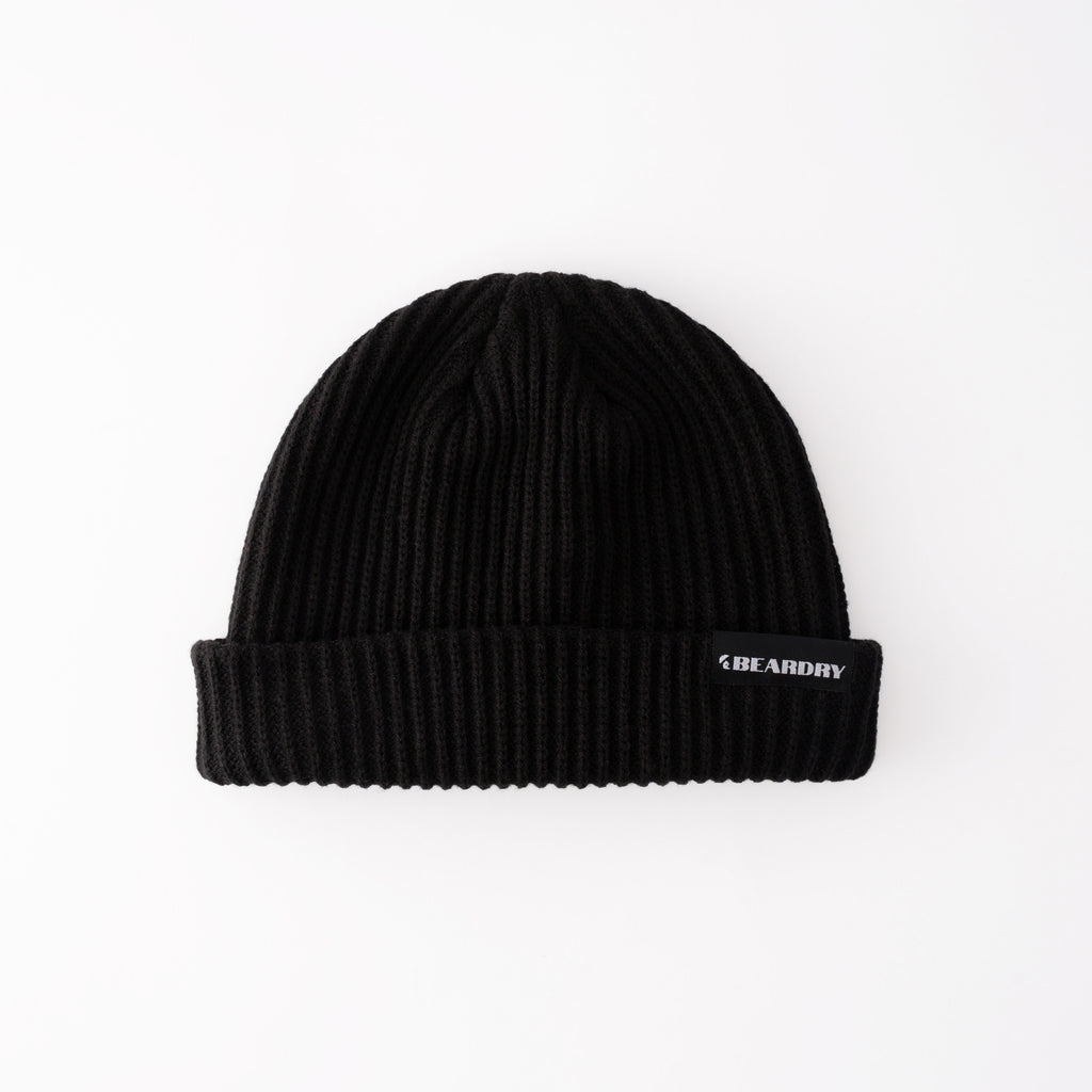 Mariner Fisherman Beanie | Signature Black | Dockside Tech-Knit
