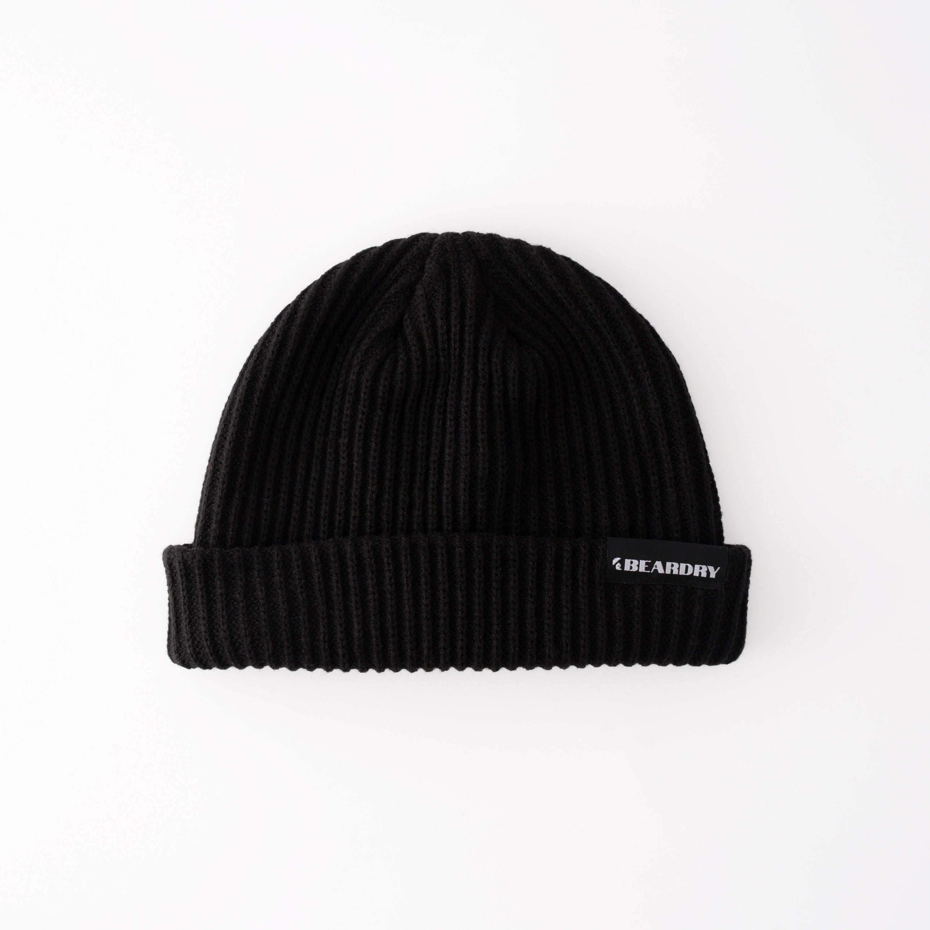 Signature Black Fisherman Beanie