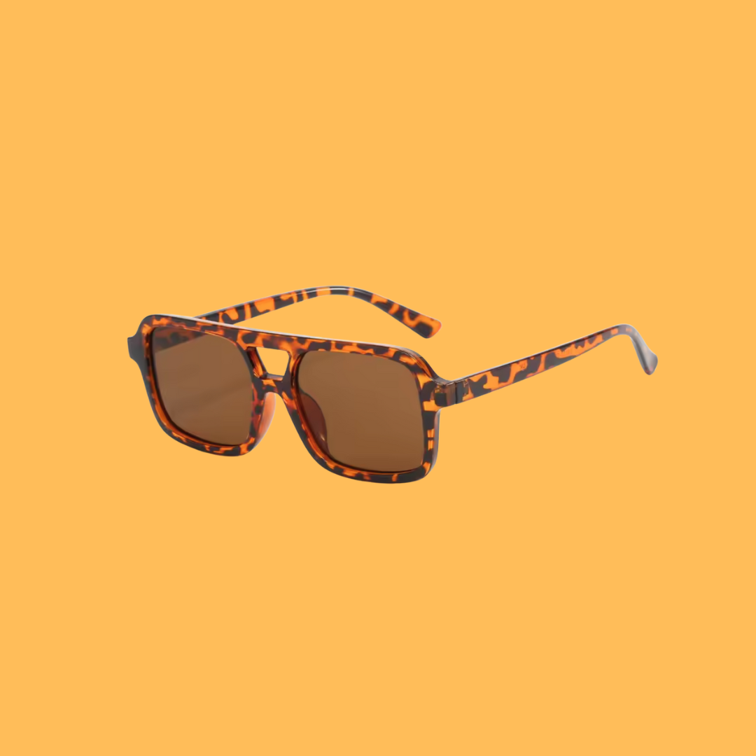 Classic Tortoise Double Beam Sunglasses image 0