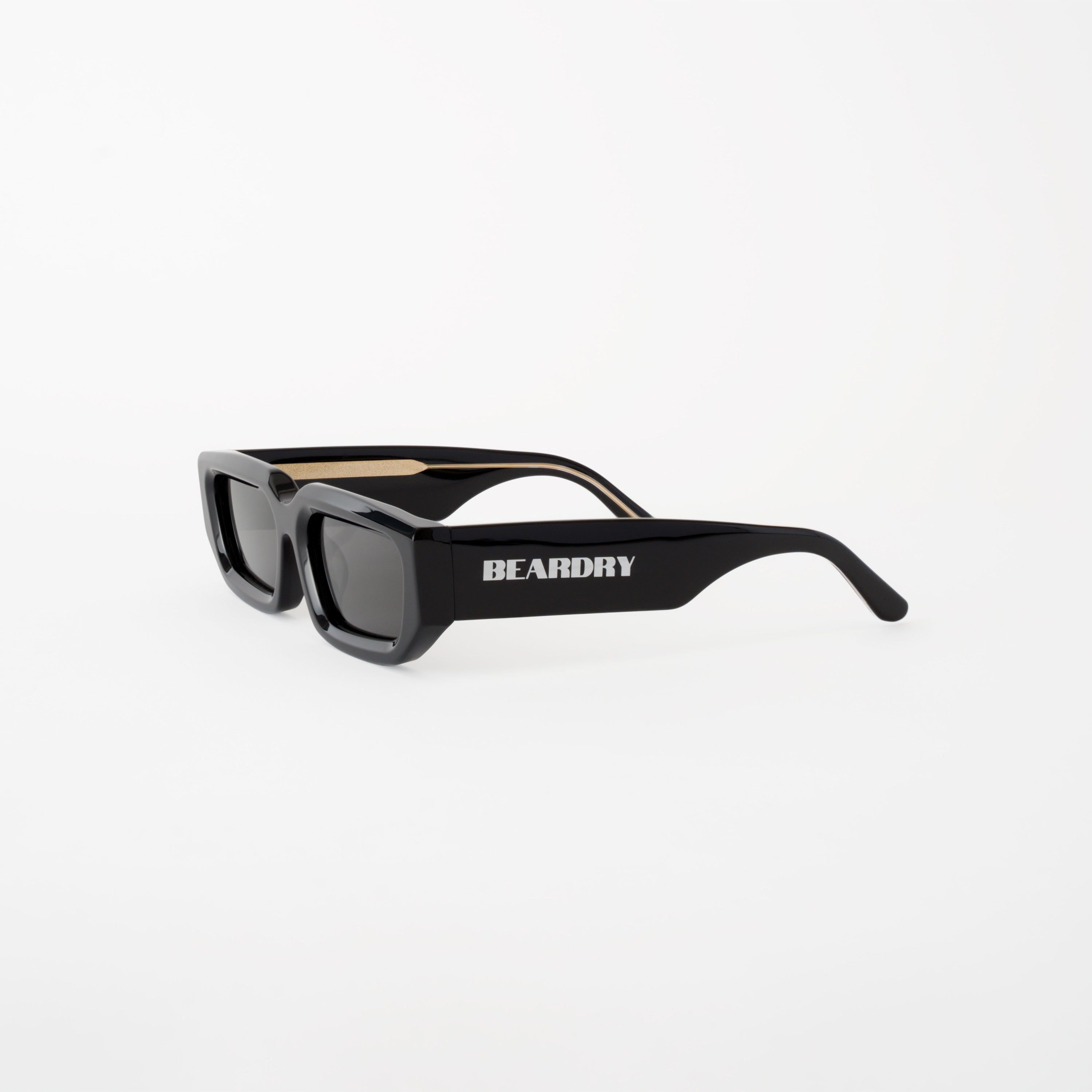 Black Drift Rectangle Polarised Sunglasses