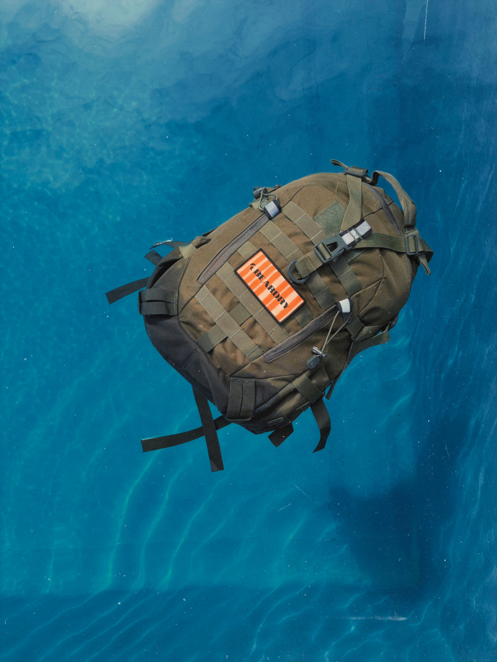 Everyday Jungle Green 25L Backpack with Electric Orange