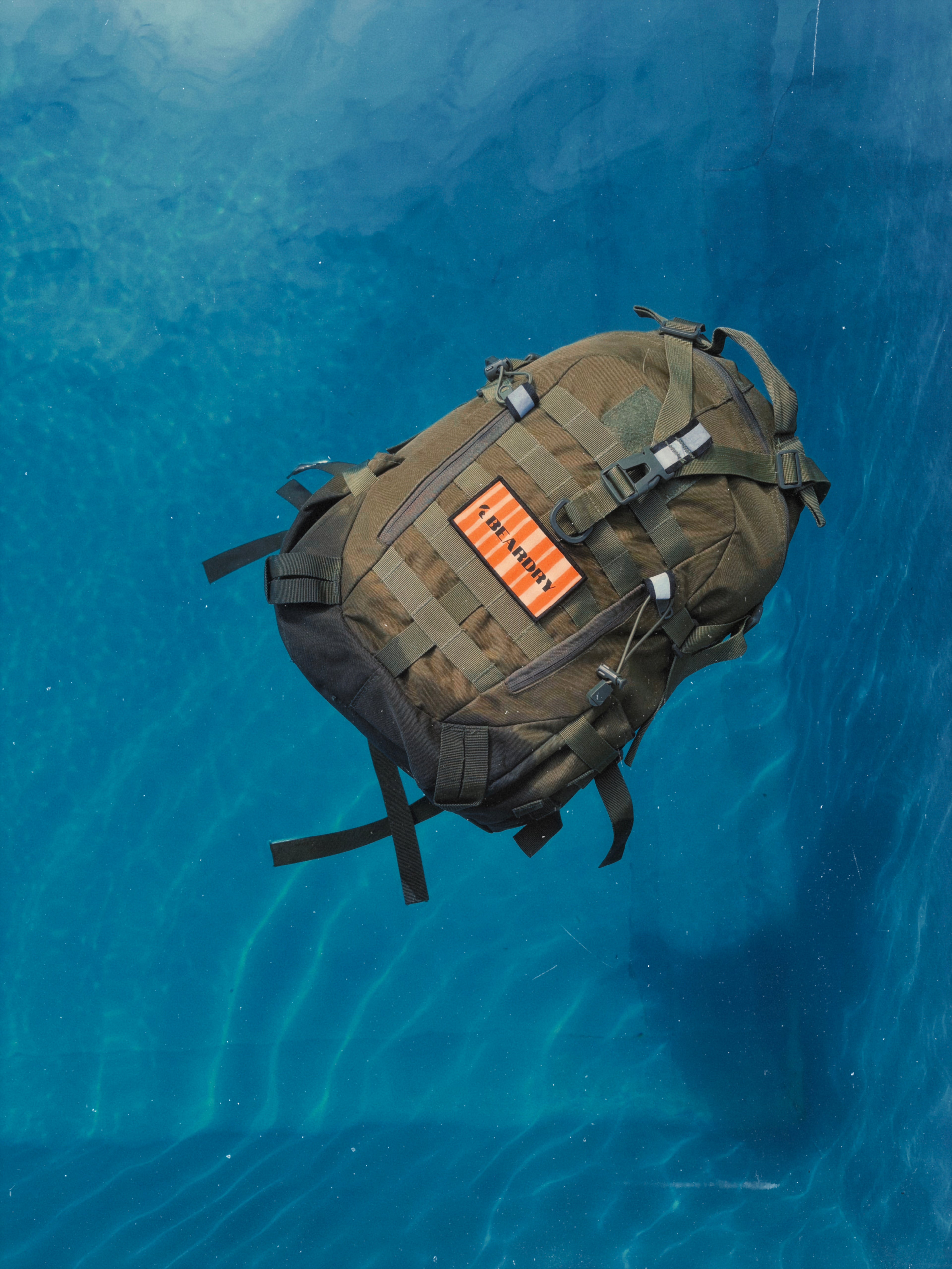 Everyday Jungle Green 25L Backpack with Electric Orange