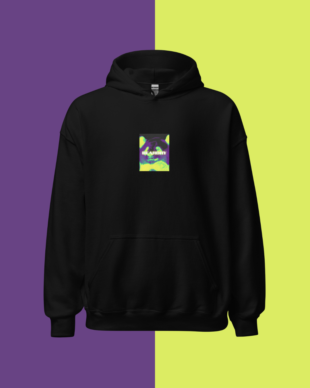 Night Panda Black Hoodie