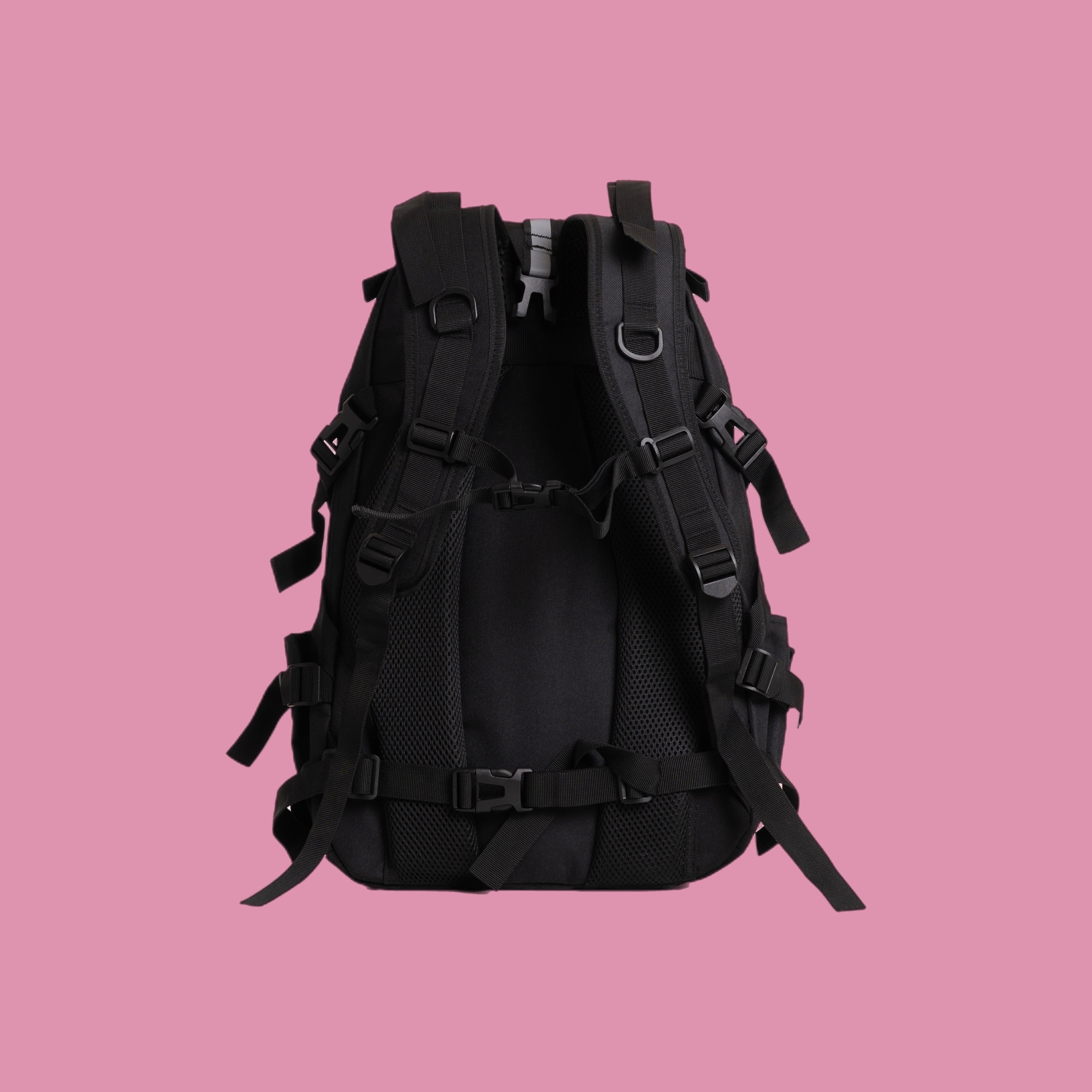 Everyday Onyx Black Backpack 25L with Crimson Bear image 1