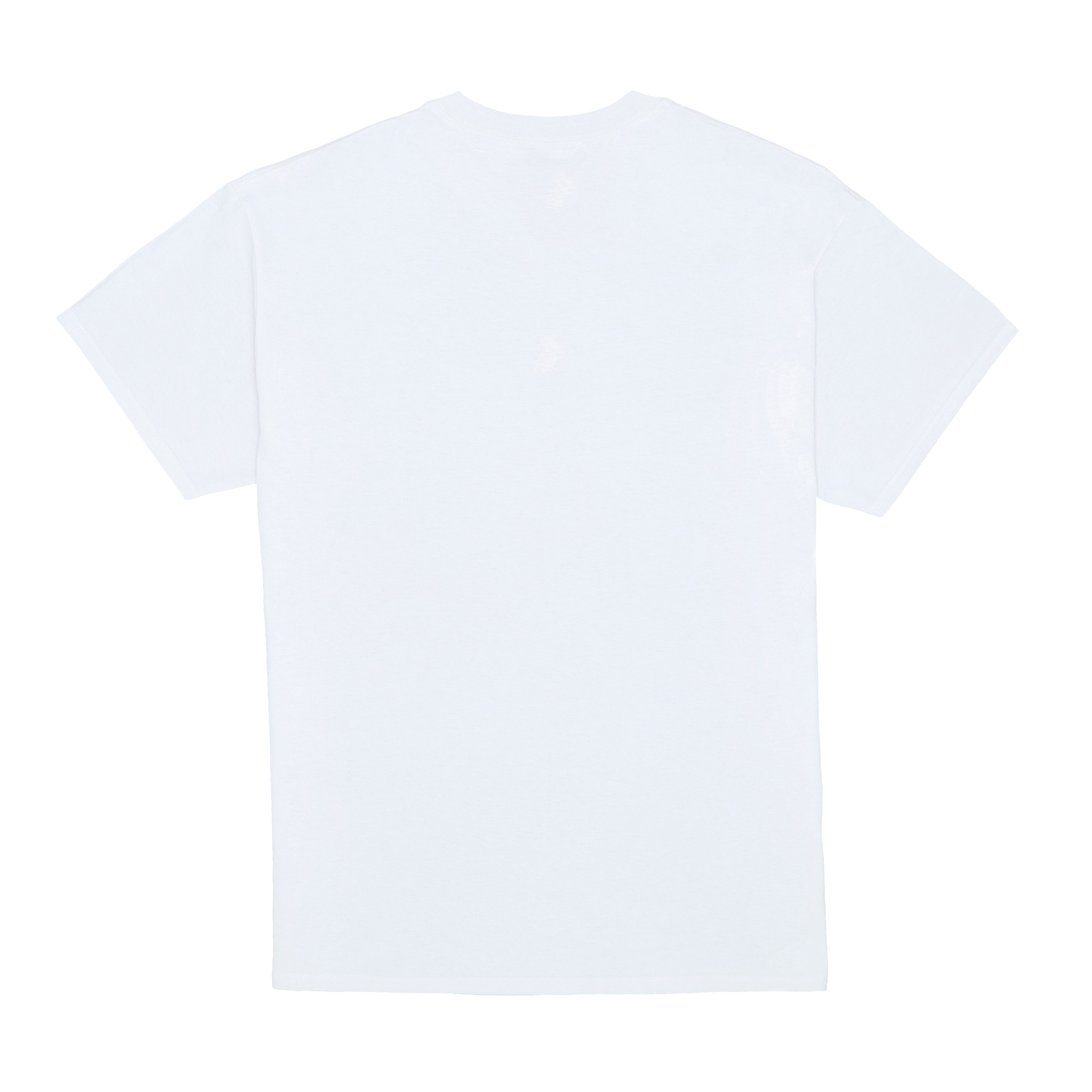 Slick-White Pink Bear T image 2