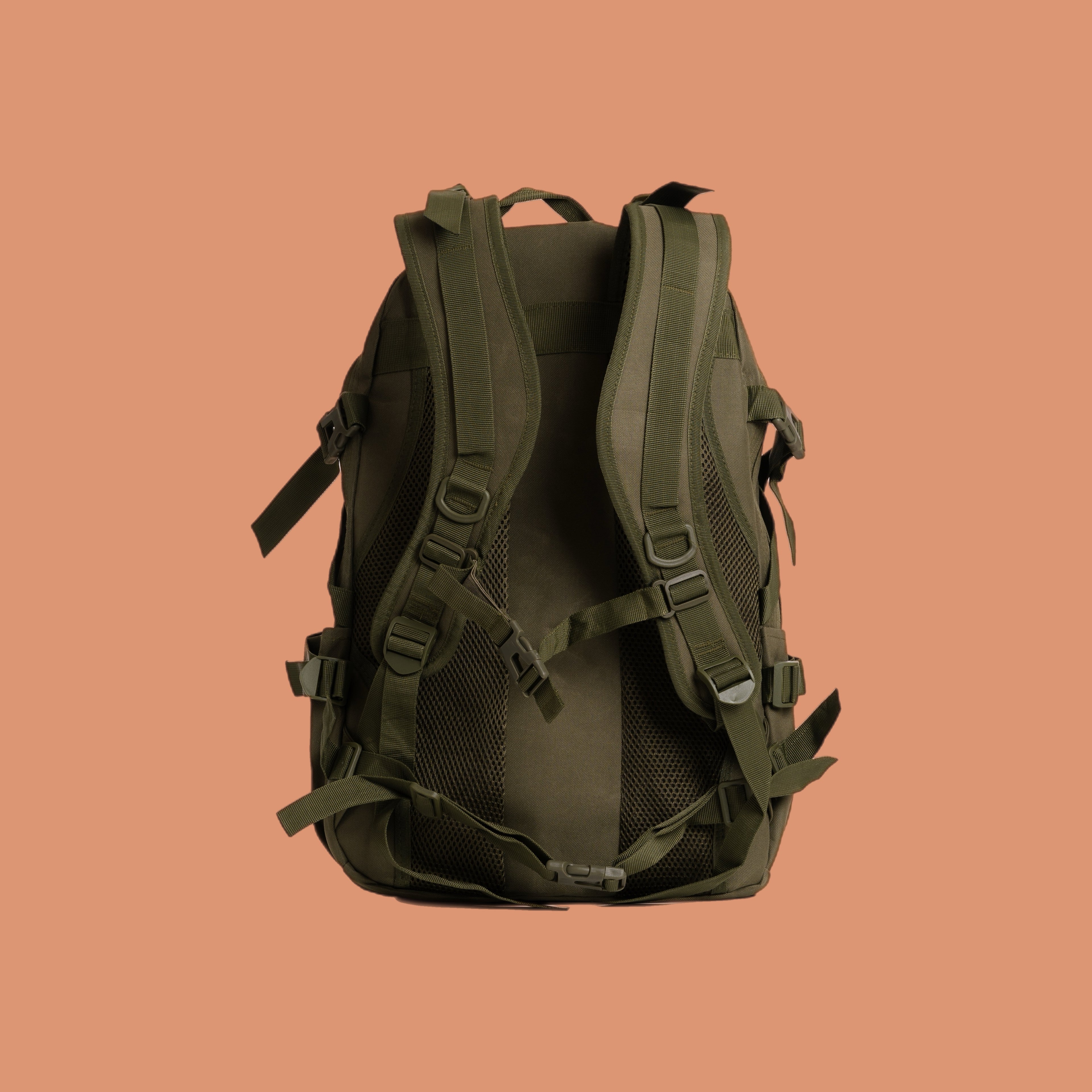 Everyday Jungle Green 25L Backpack with Electric Orange image 1