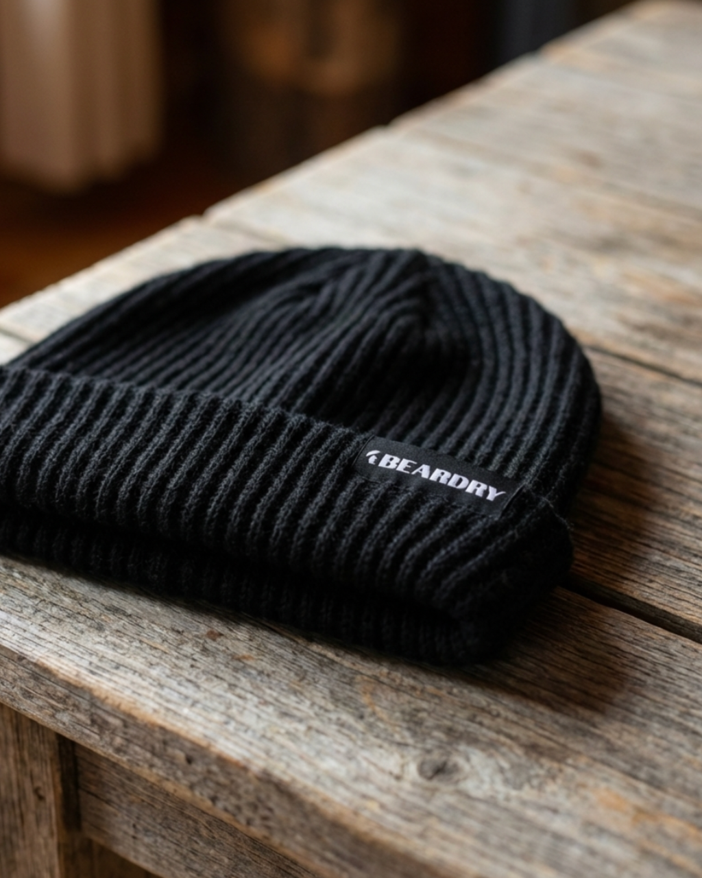 Mariner Fisherman Beanie | Signature Black | Dockside Tech-Knit