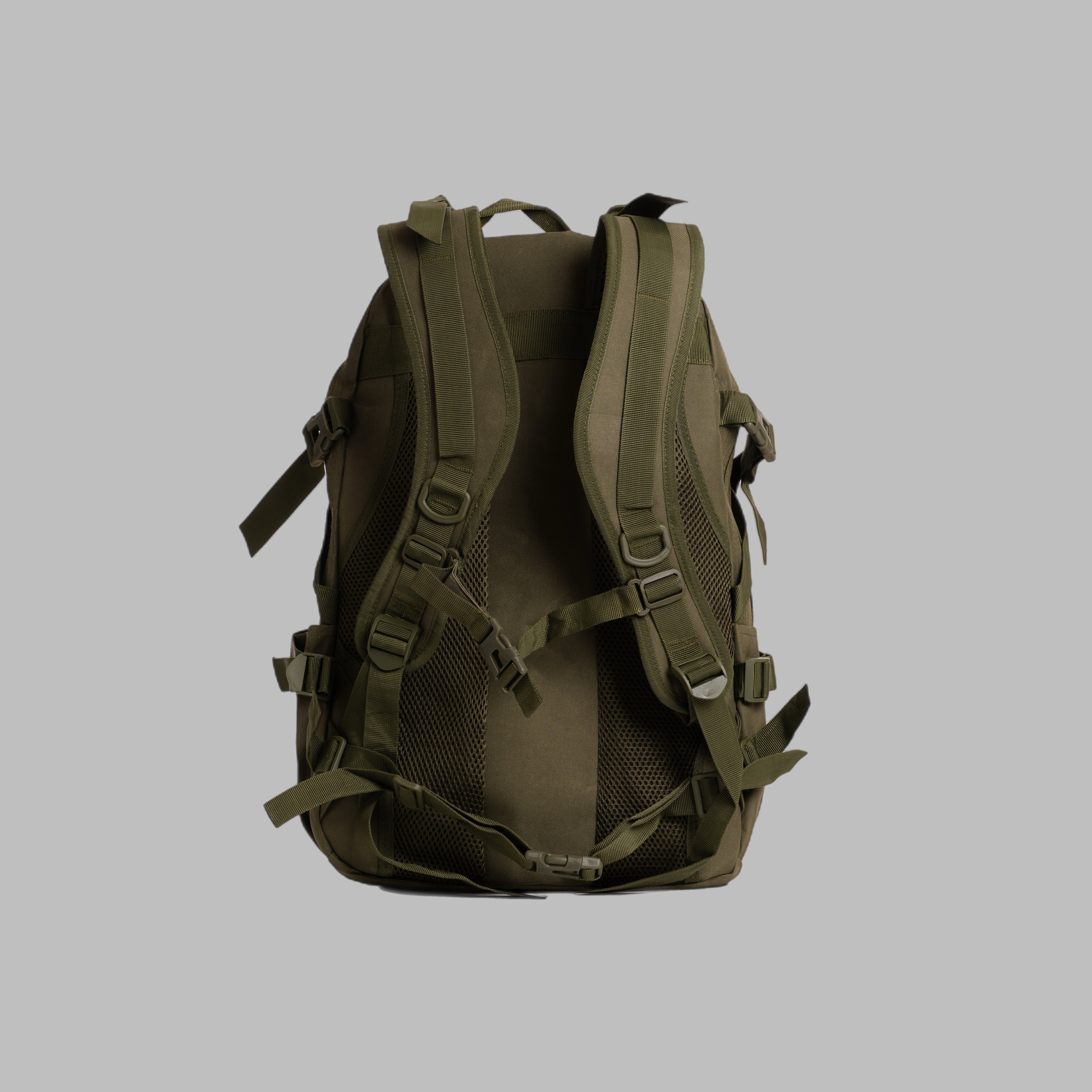 Everyday Jungle Green 25L Backpack with Crimson Bear image 1