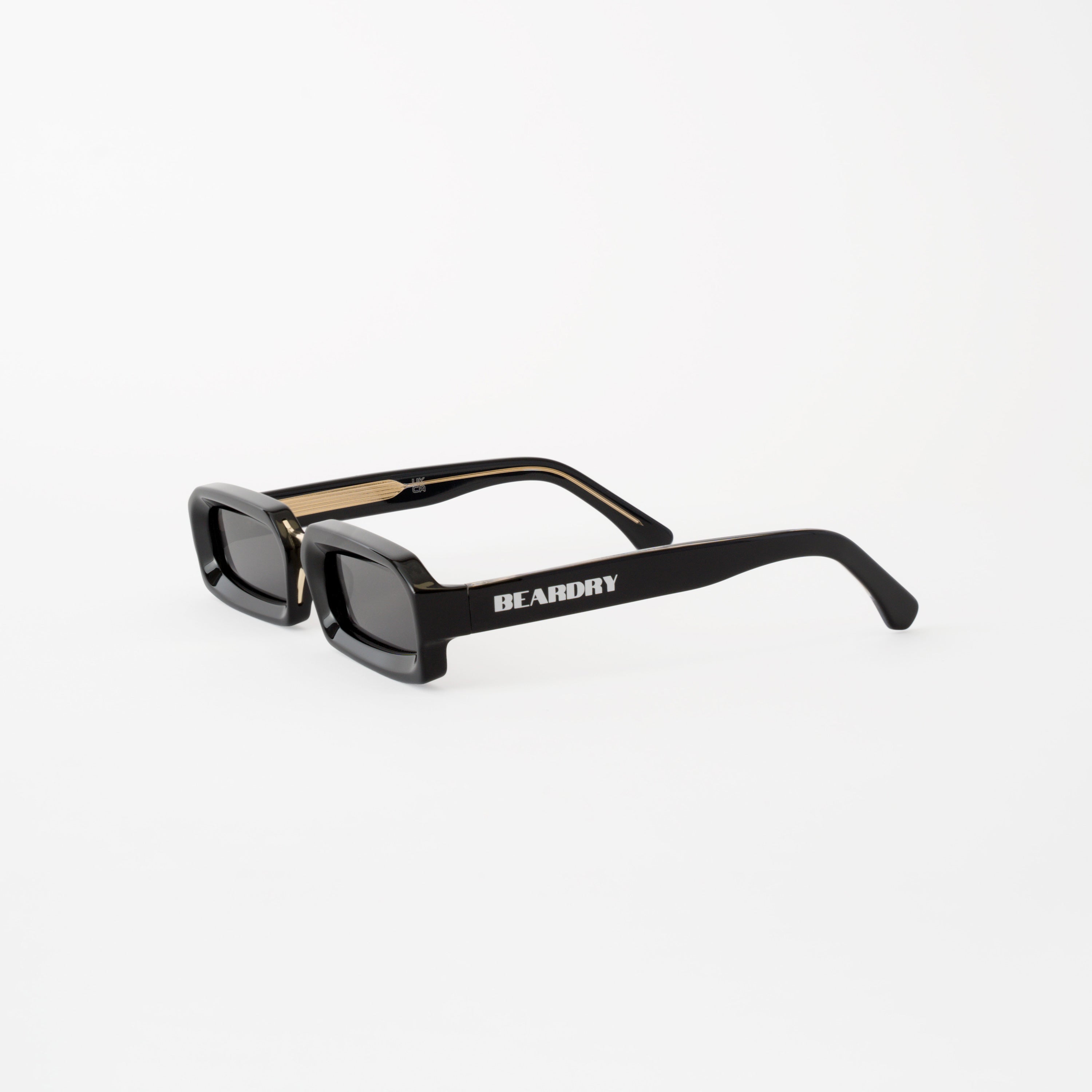 Black Linear Polarised Sunglasses