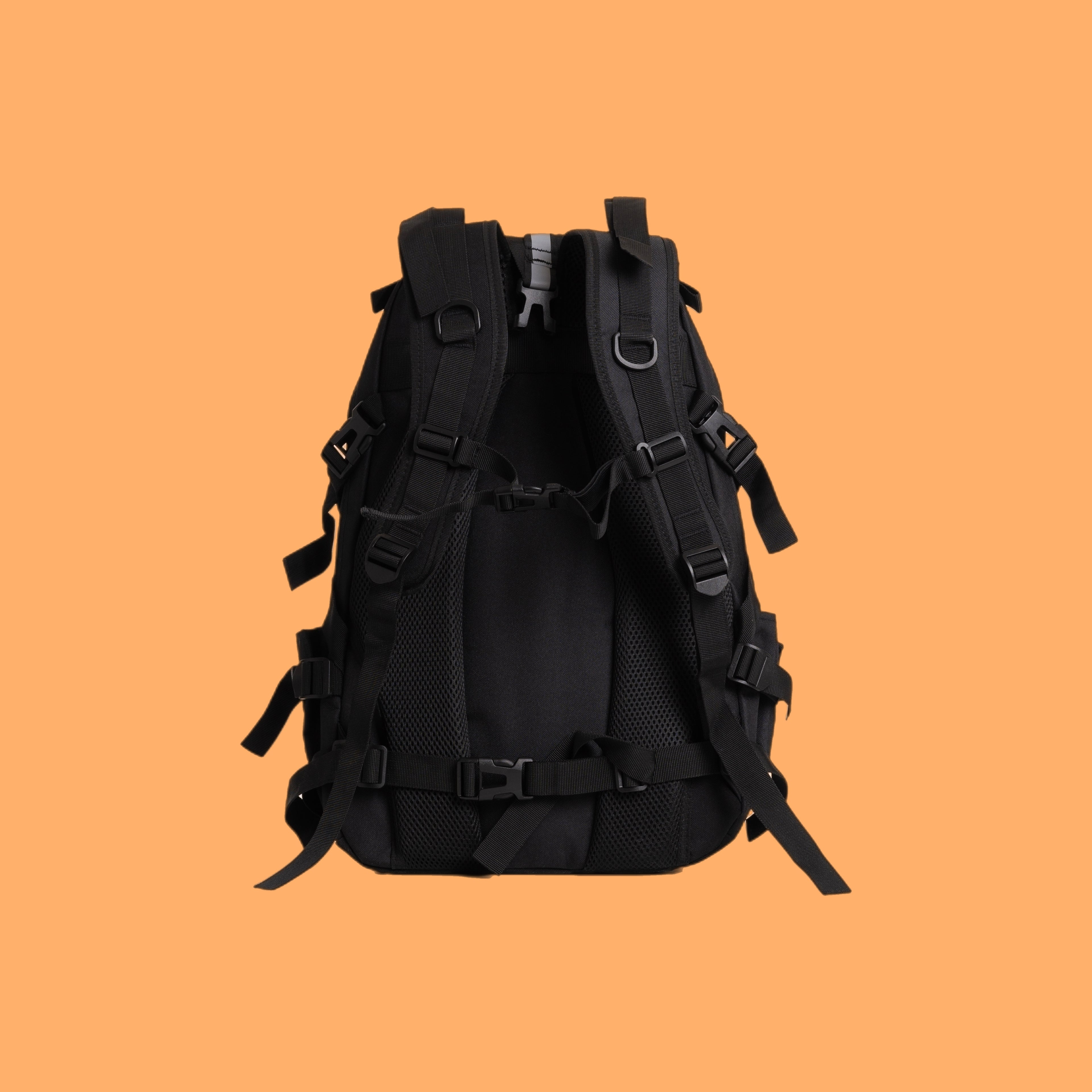 Everyday Onyx Black Backpack 25L with Electric Orange image 1