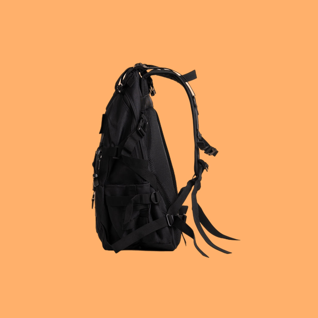 Everyday Onyx Black Backpack 25L with Electric Orange image 2