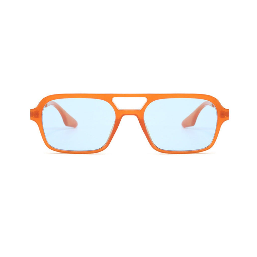 Vintage Orange Blue Sunglasses image 3