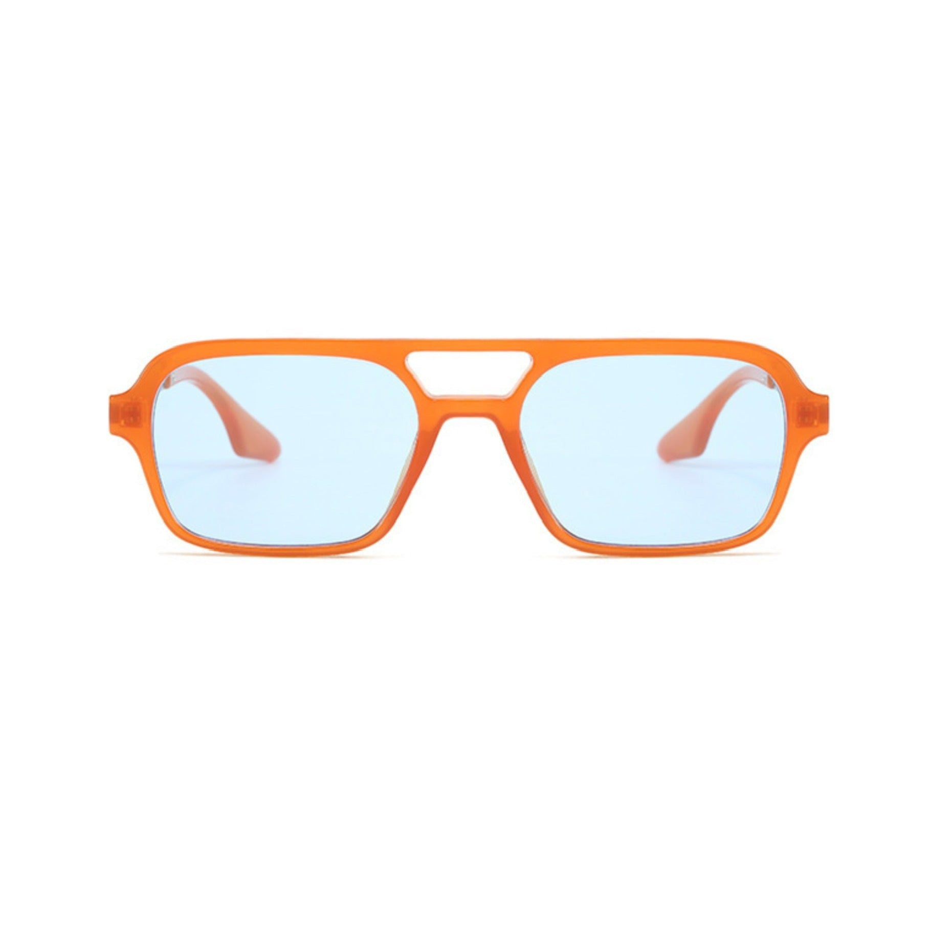 Vintage Orange Blue Sunglasses image 3