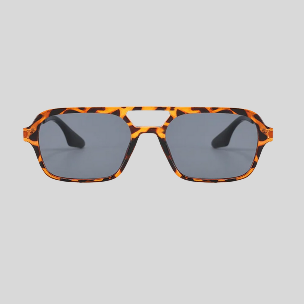 Vintage Leopard Grey Sunglasses image 0