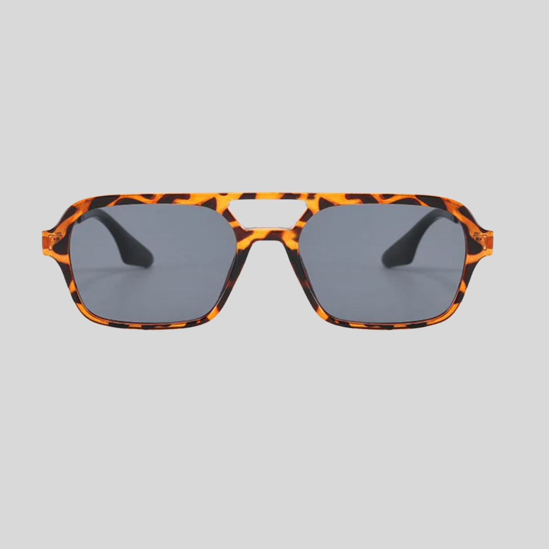 Vintage Leopard Grey Sunglasses image 0