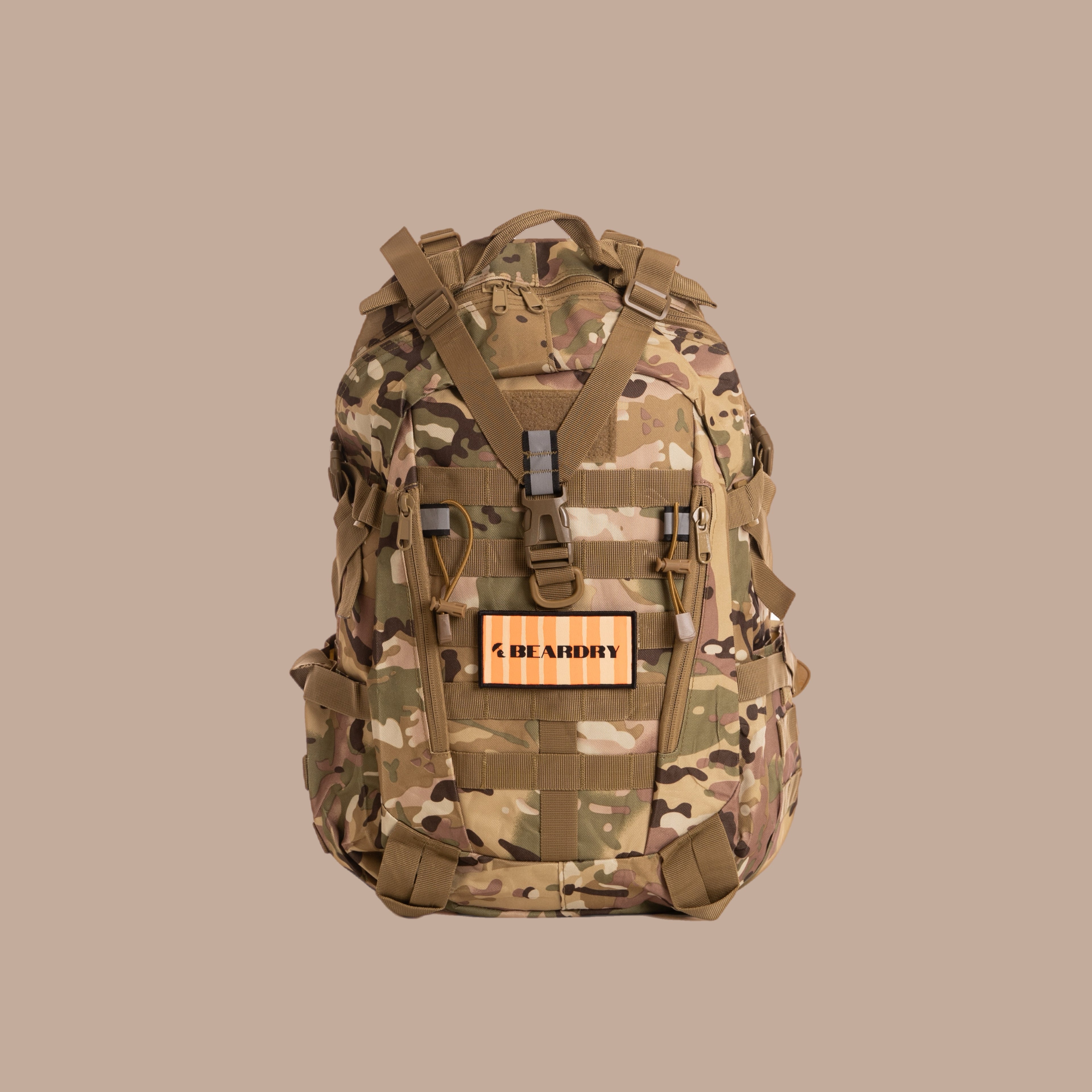 Everyday Camo 25L Backpack with Electric Orange image 0