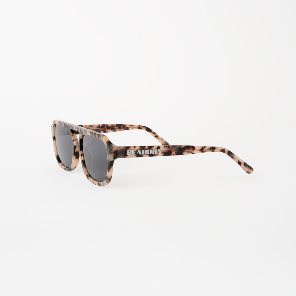 Leopard Grey Signature Aviator Polarised Sunglasses