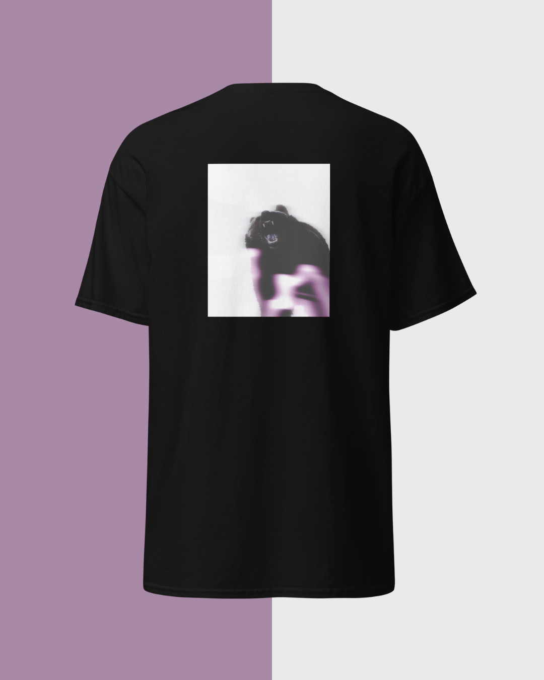 Charging Bear Black T-Shirt