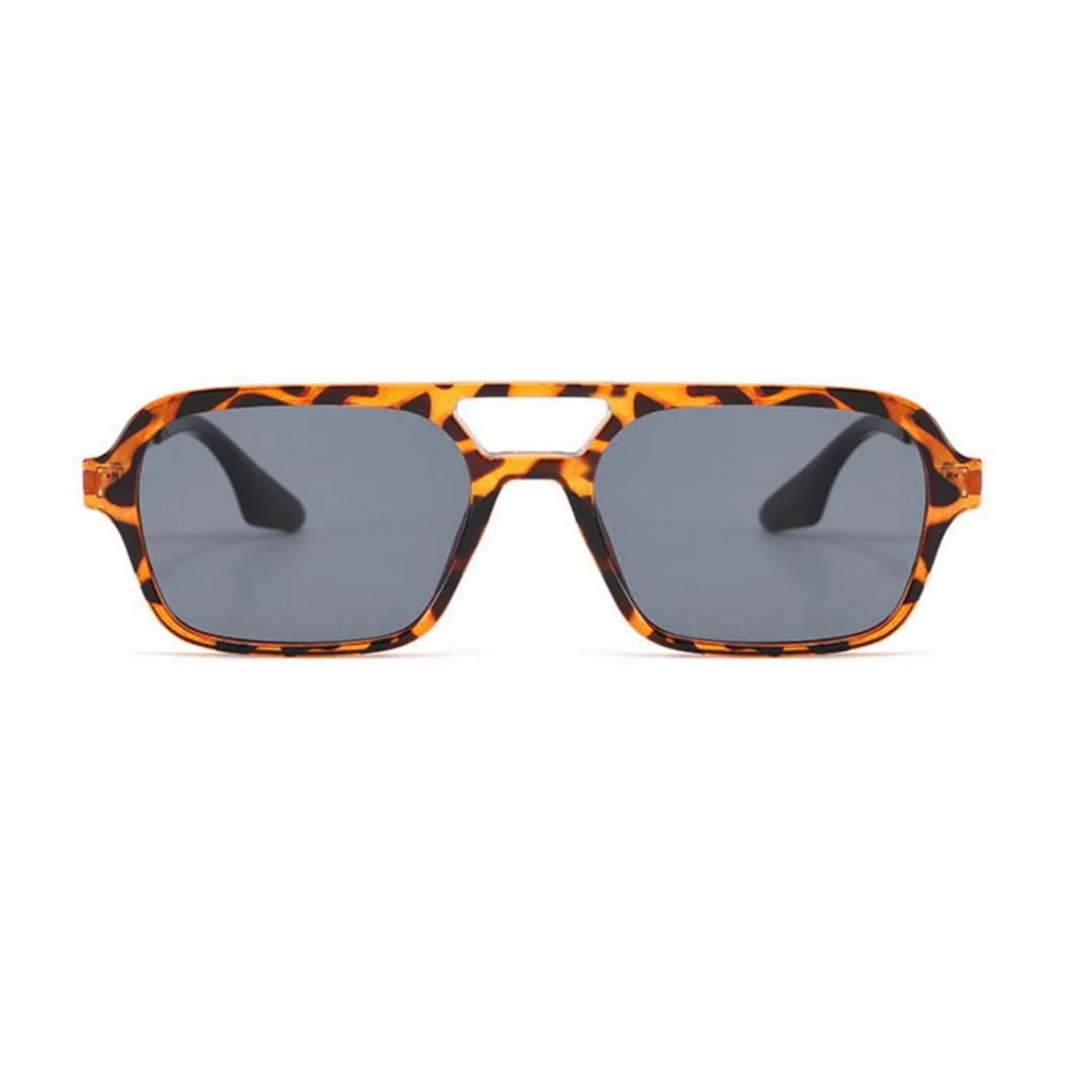 Vintage Leopard Grey Sunglasses image 1