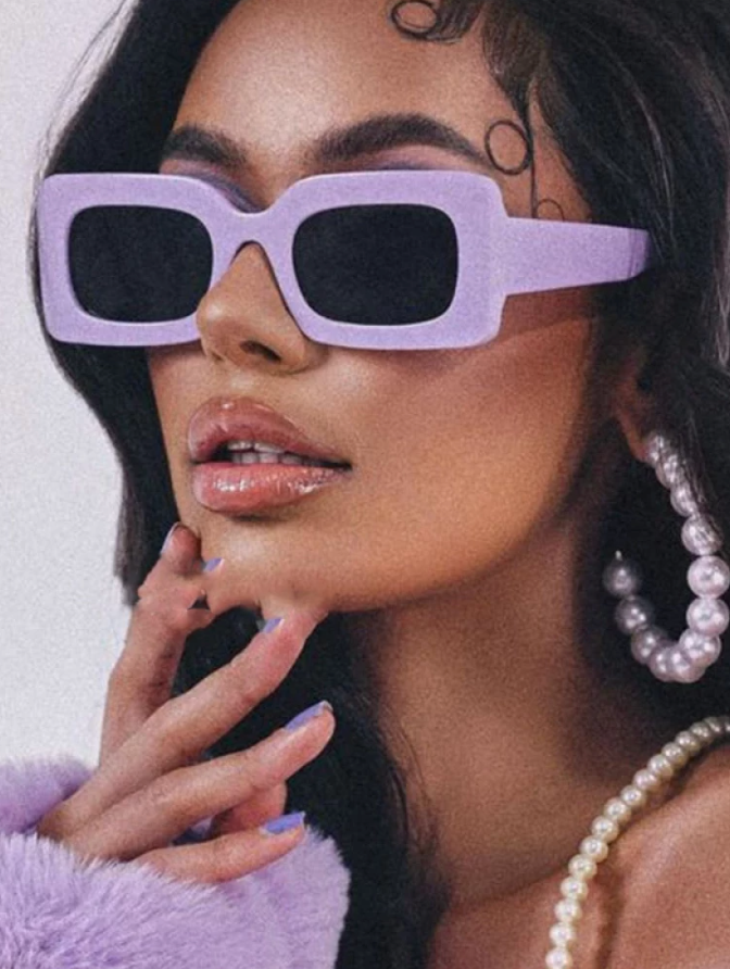 Violet Sky Unisex Sunglasses image 0