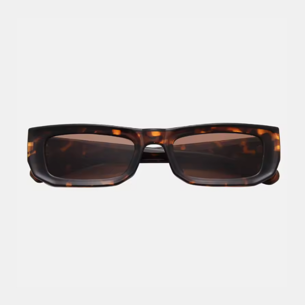 Vintage Tortoise Rectangle Sunglasses image 0