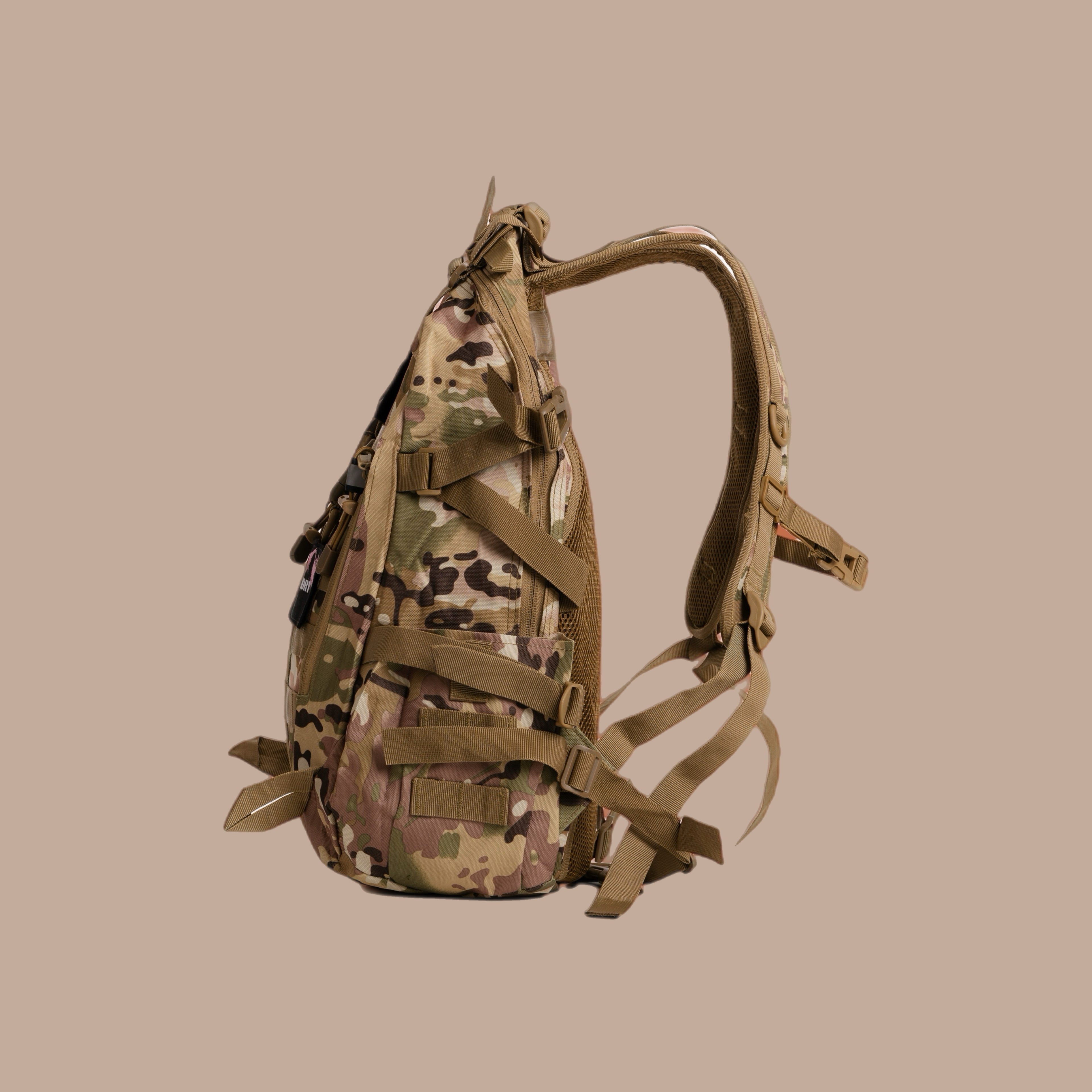 Everyday Camo 25L Backpack with Electric Orange image 2