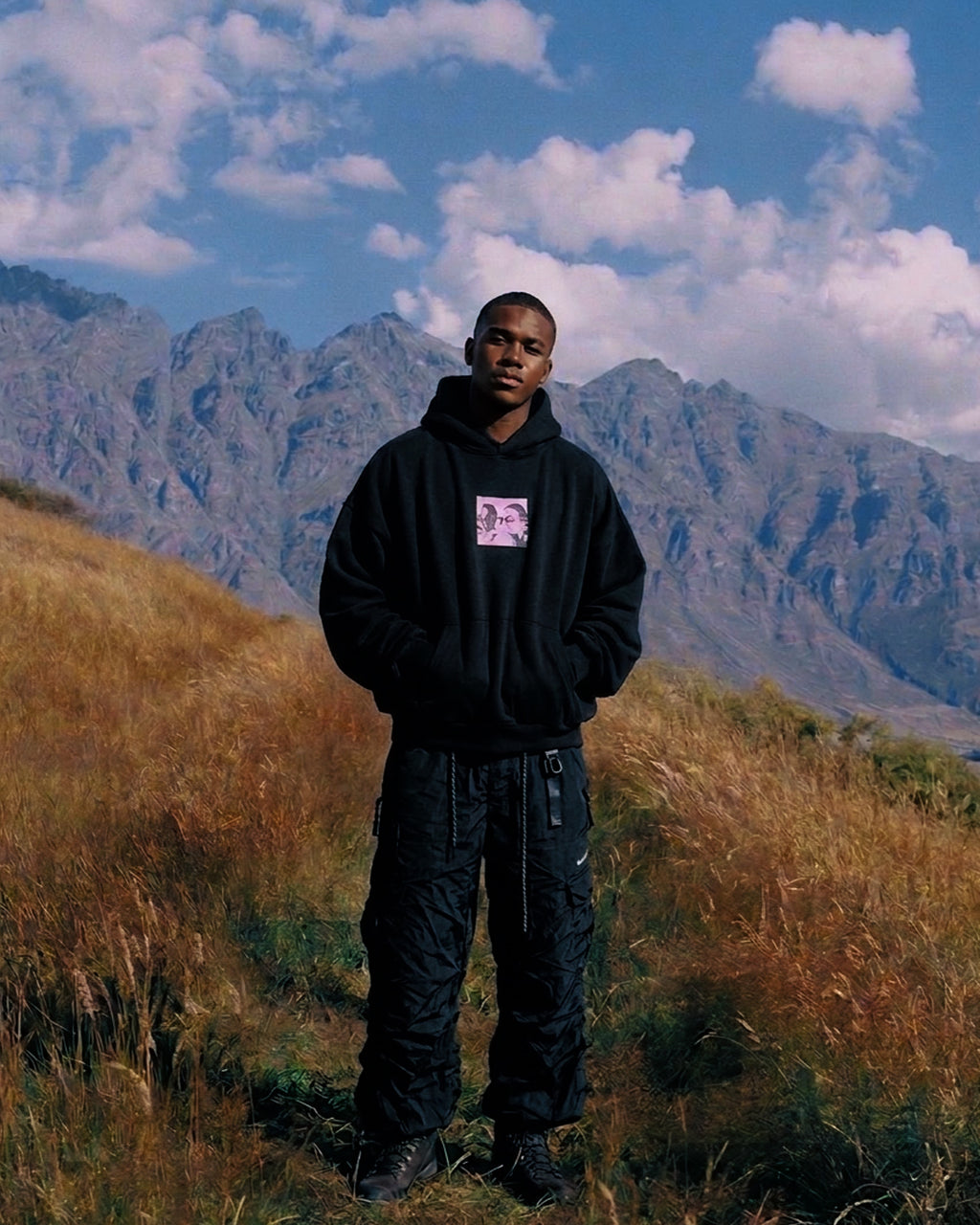 Black Purple Urcle Hoodie