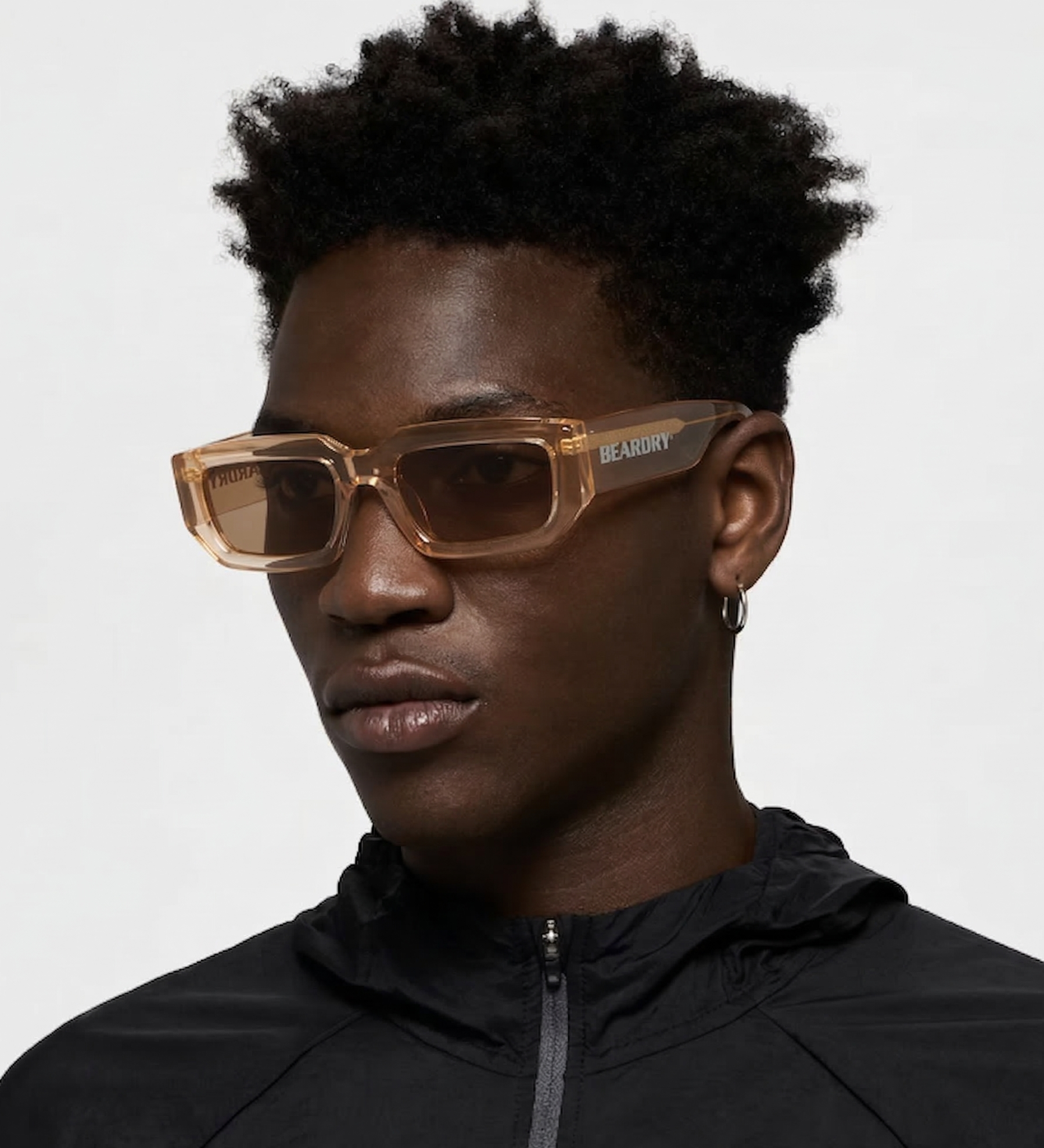Clear Beige Drift Polarised Sunglasses