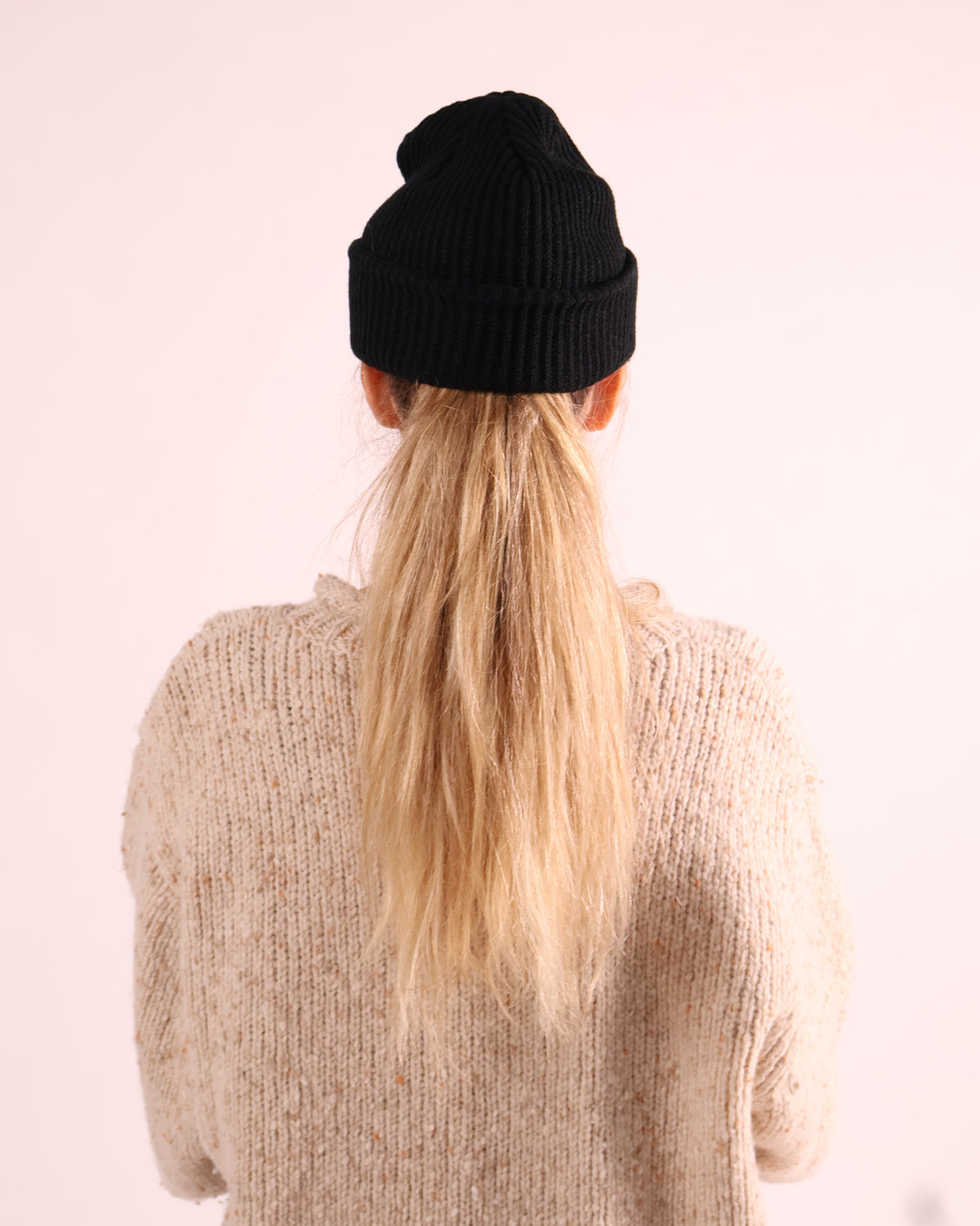 Mariner Fisherman Beanie | Signature Black | Dockside Tech-Knit