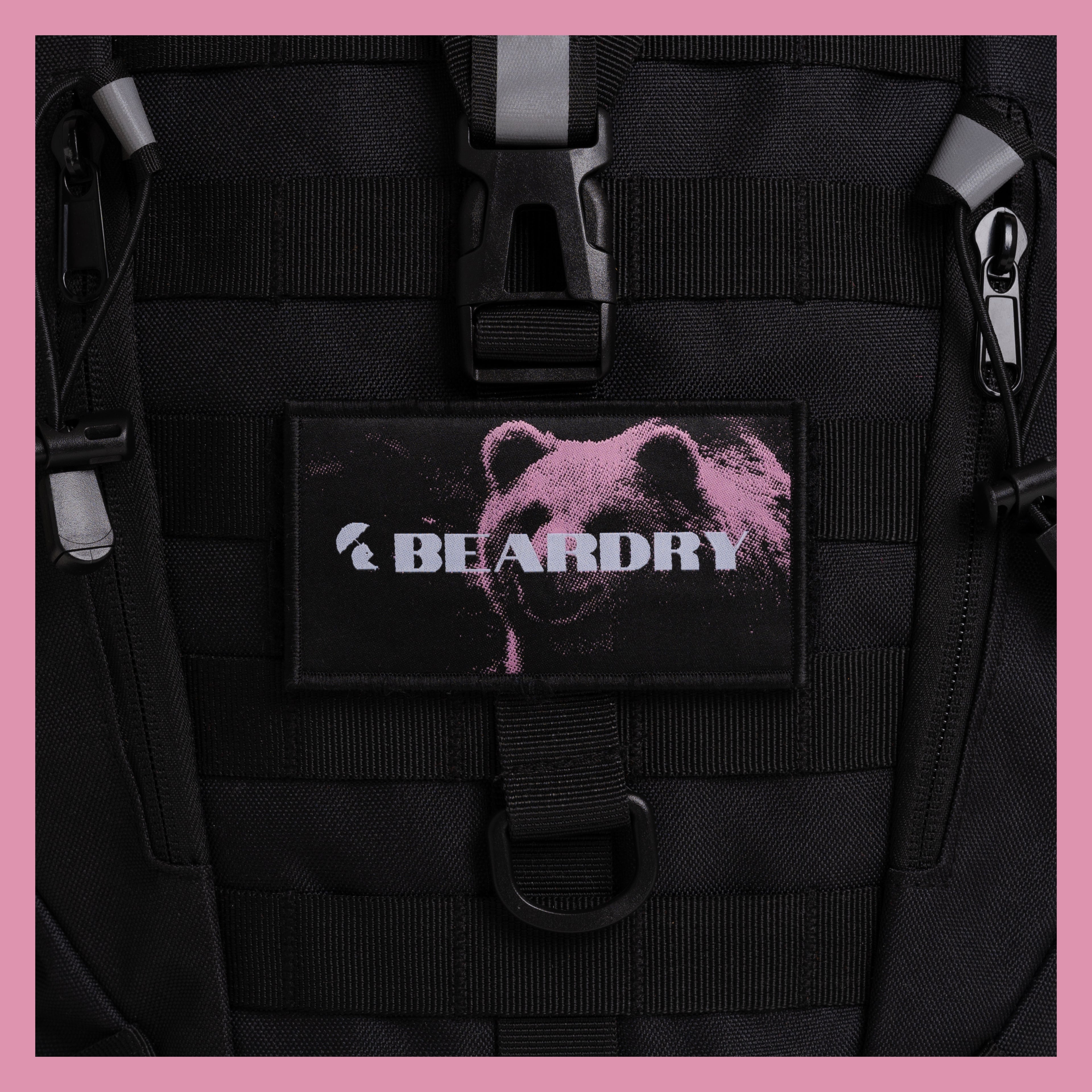 Everyday Onyx Black Backpack 25L with Crimson Bear image 2