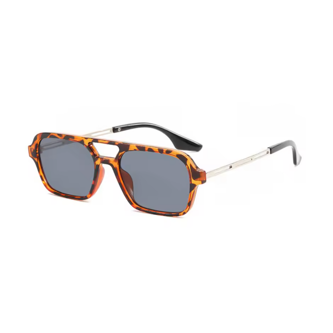 Vintage Leopard Grey Sunglasses image 3